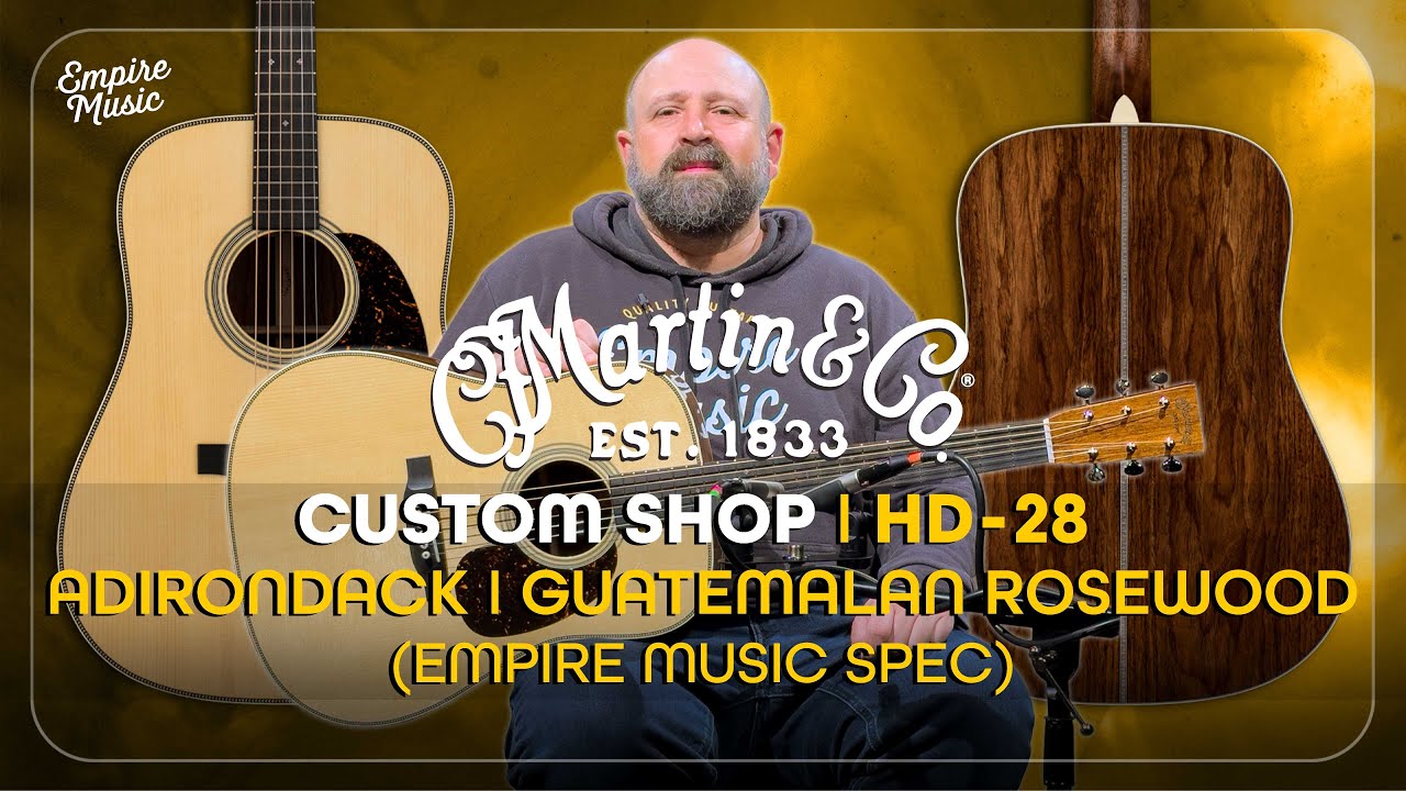 Martin Custom Shop HD-28 (Empire Spec) | Адирондакская ель и гватемальский палисандр