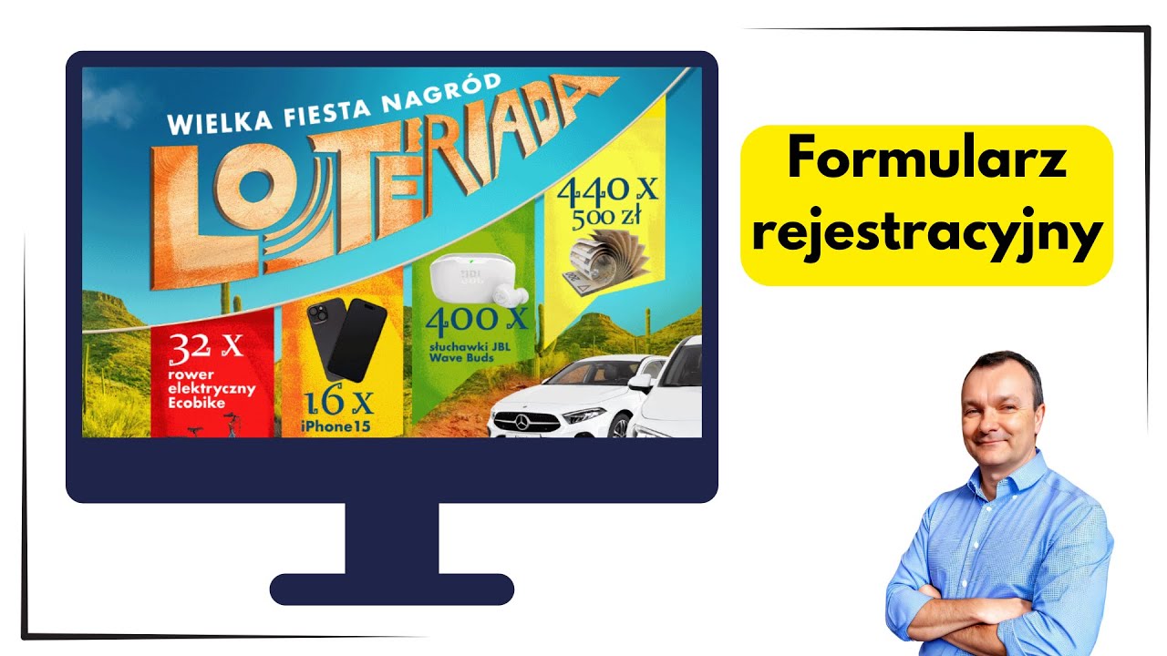 Loteriada - formularz rejestracyjny ("Facet od Dostępności" #3)