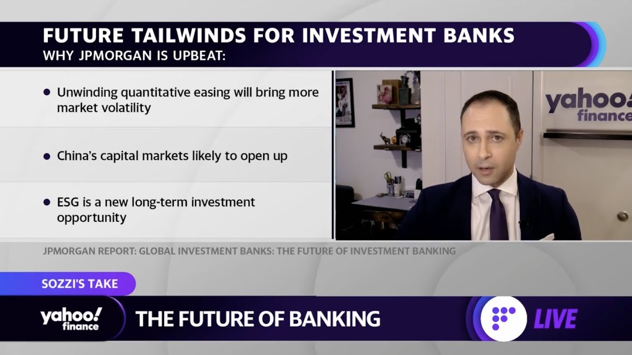 JP Morgan report breaks down key trends and tailwinds impacting investment banking