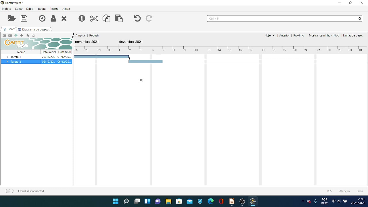 Videoaula   GanttProject   parte 1