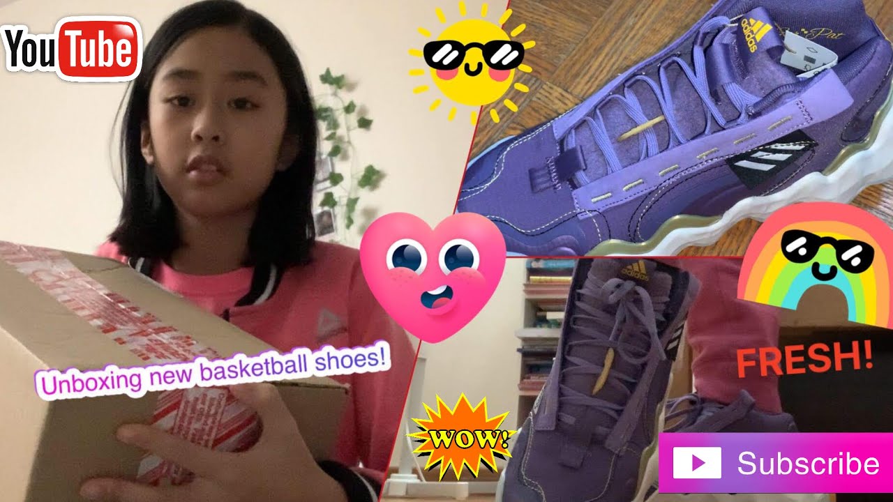 Unboxing!!!! Adidas Exhibit B Candace Parker mid basktball shoes
