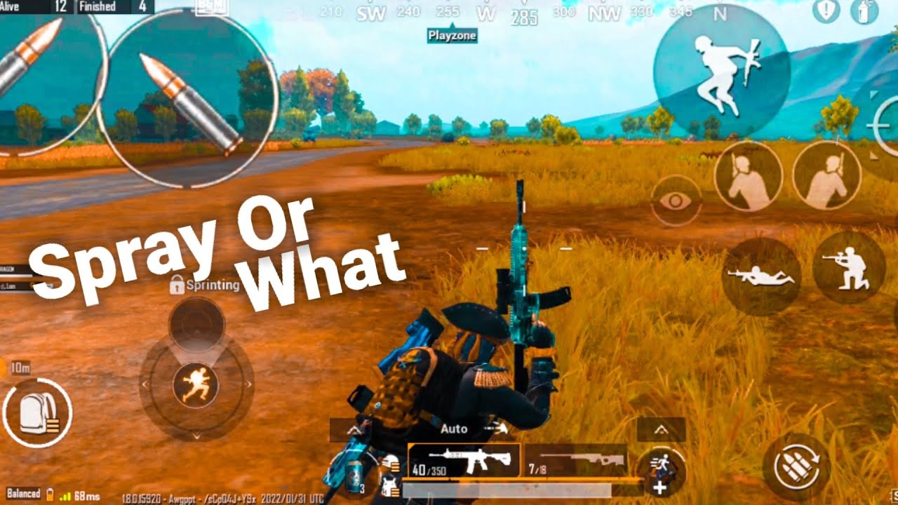 M416 + 6x Hacker Spray 🔥💥 #shorts