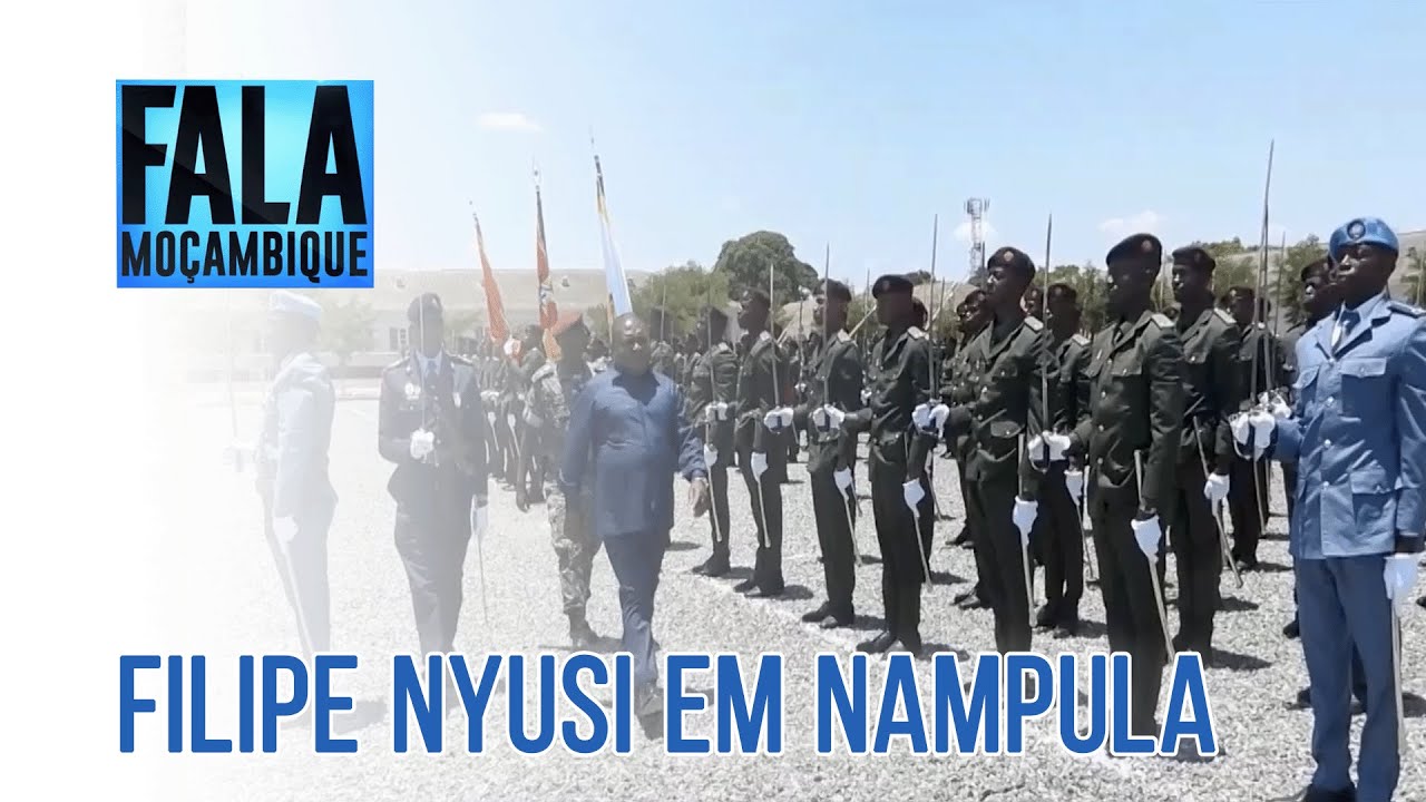Filipe Nyusi dirige XVI cerimónia de graduação de Oficiais na Academia Militar @PortalFM24