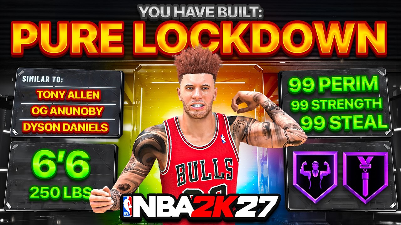 ЭТОТ 6'6 МОЩНЫЙ ЧИСТЫЙ ЛОК БУДЕТ ДОМИНИРОВАТЬ В NBA 2K27!