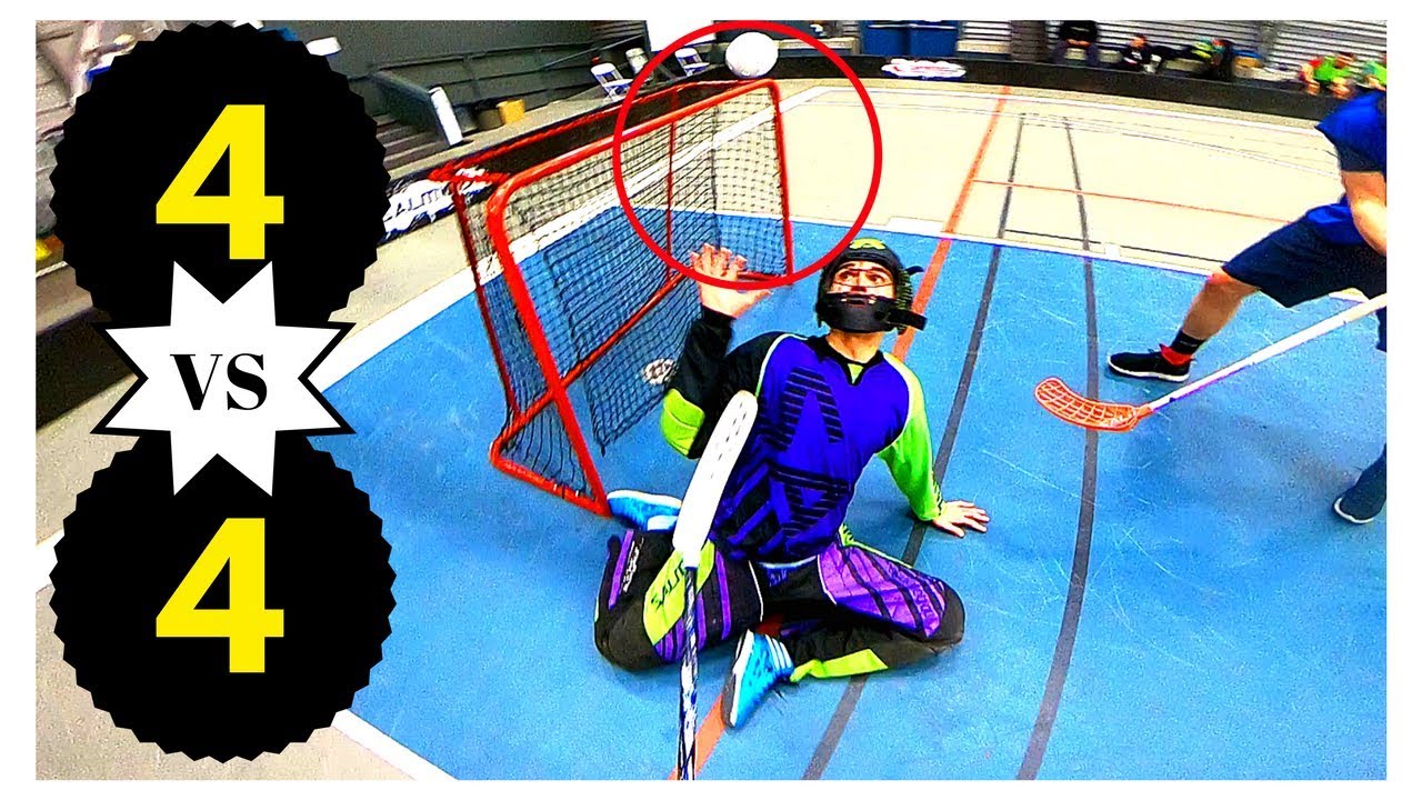 GoPro FLOORBALL | 4 ON 4