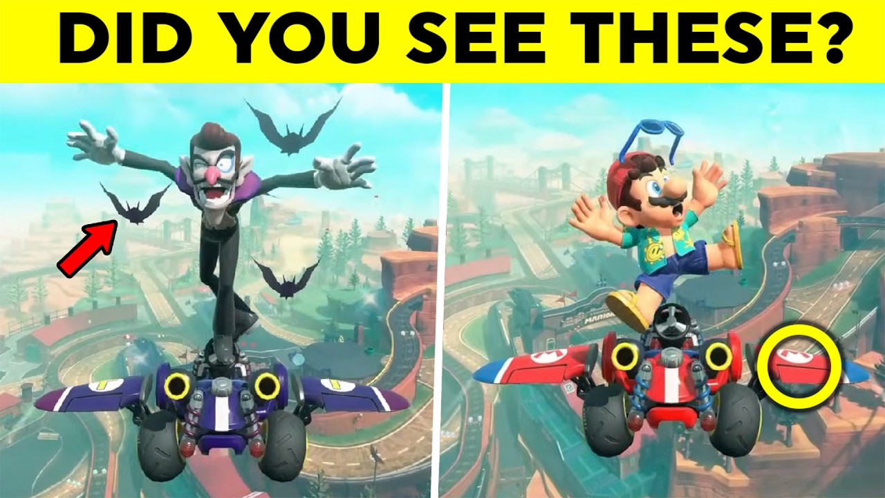 41 Tiny Details You (Maybe) Missed in Mario Kart World