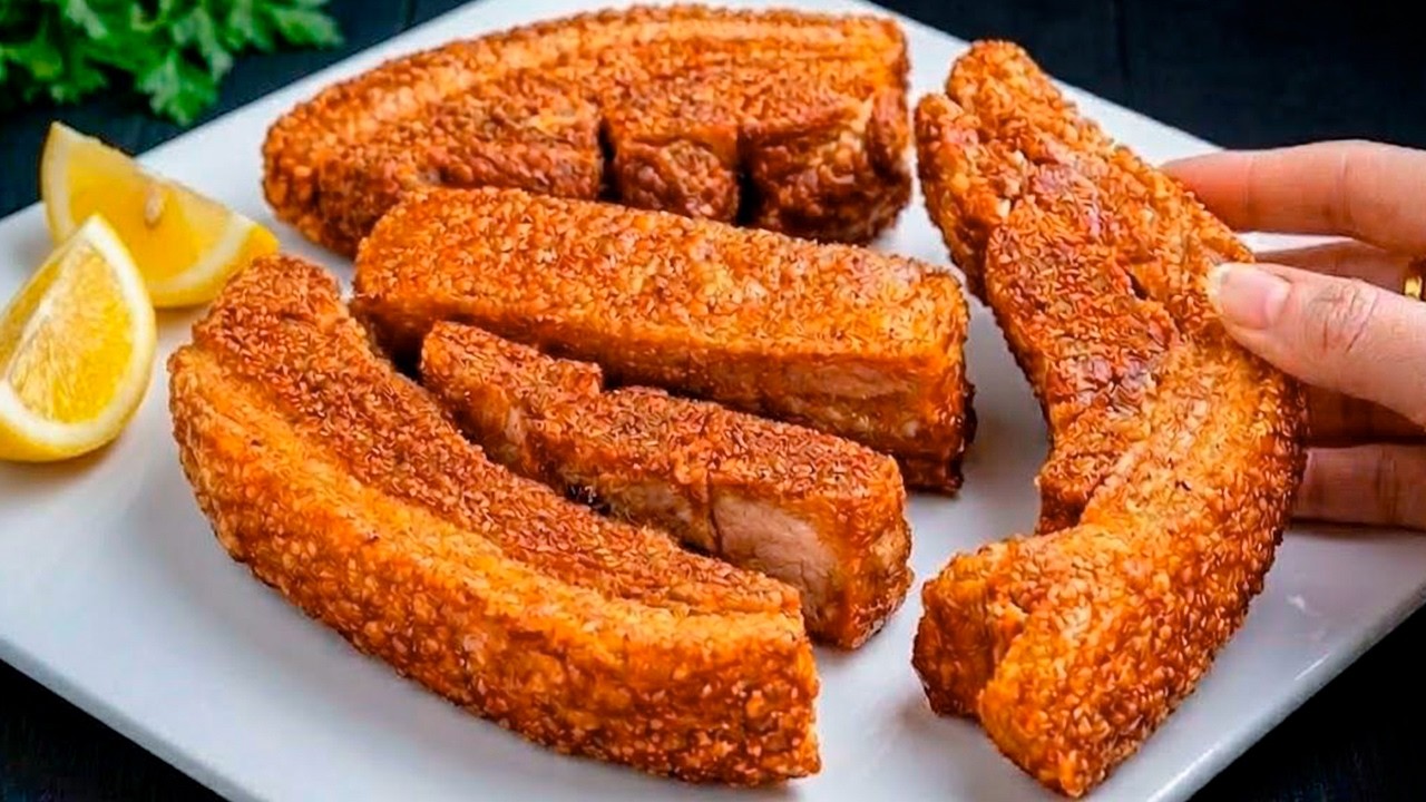 Как приготовить хрустящую свиную грудинку! Вкусный УЖИН от SIMPLE Ingredients!
