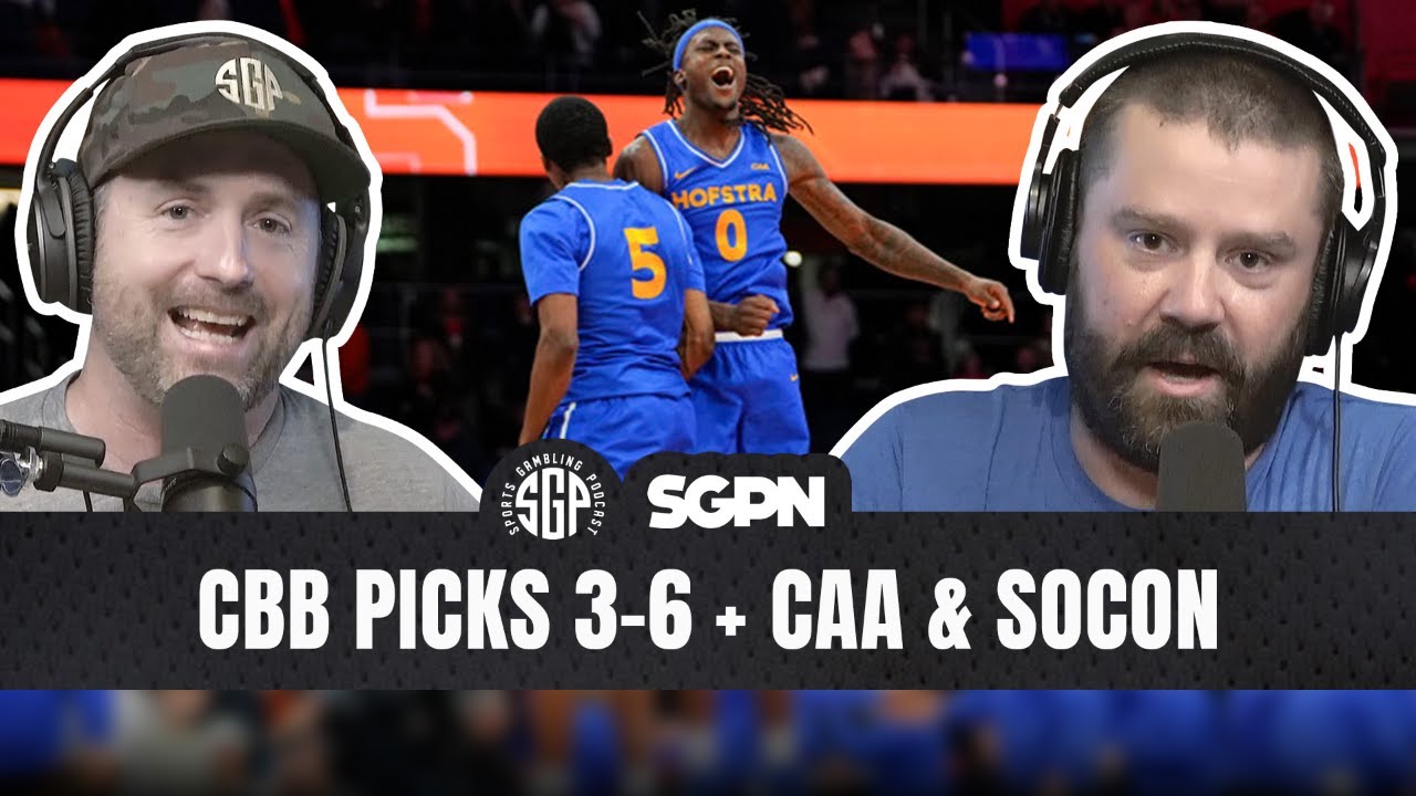 College Basketball Picks: Fri, Mar 6th + CAA & SoCon Tournament Bets