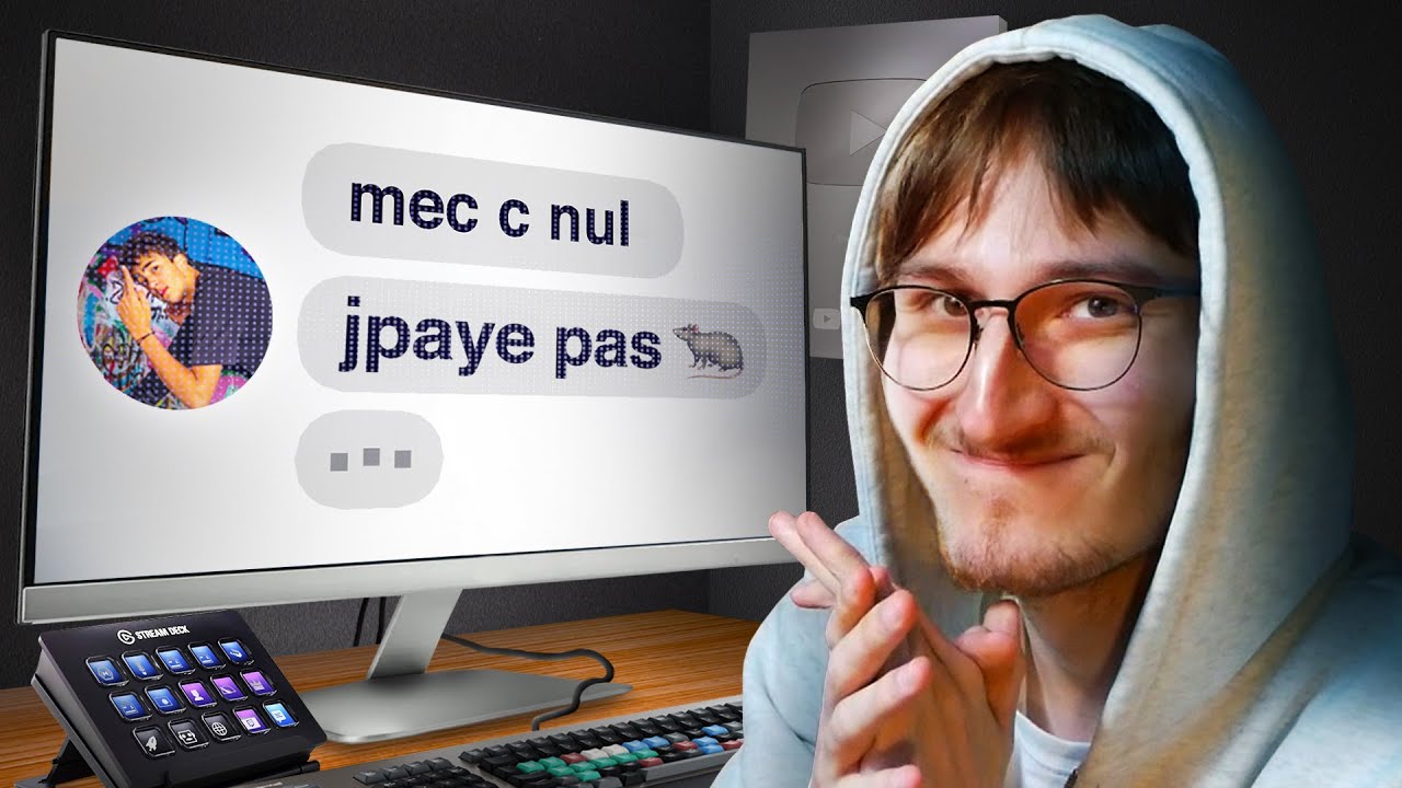 J&rsquo;ai Pi&eacute;g&eacute; un Youtuber en devenant son 