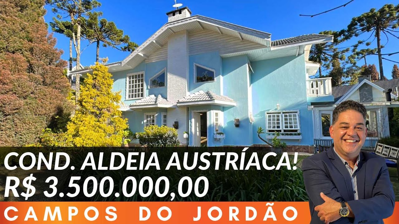 🍁 Casa a venda no Condomínio Aldeia Austríaca em Campos do Jordão!