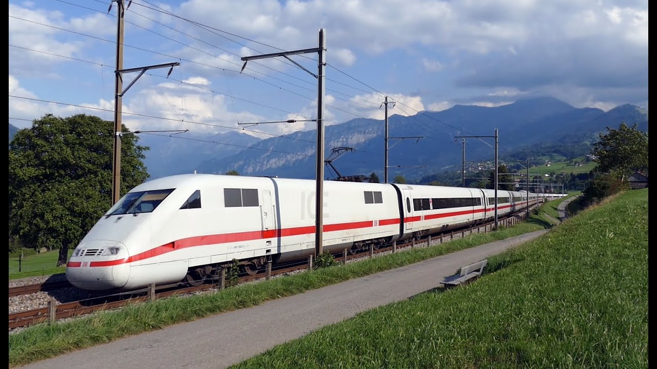 Züge in der Schweiz - Deutsche Bahn DB ICE1