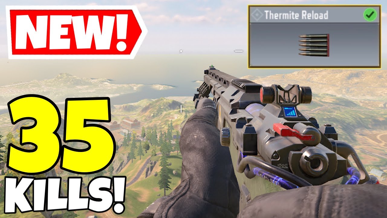 IS THE NEW THERMITE RELOAD ATTACHMENT GOOD IN CALL OF DUTY MOBILE BATTLE ROYALE?