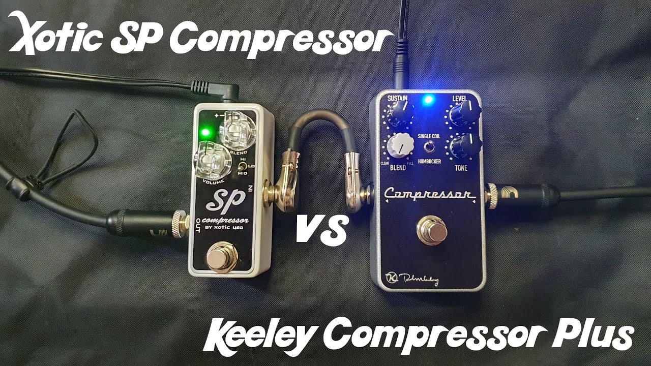 Xotic SP Compressor vs Keeley Compressor Plus