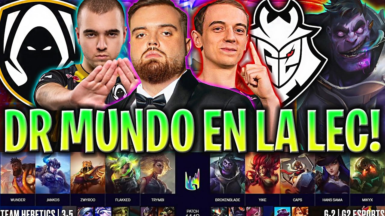 G2 SACA DR MUNDO EN LA LEC!🔥LOCURA! - TH vs G2 LEC VERANO 2024 ESPAÑOL IBAI COSTREAM