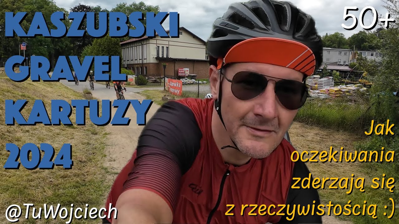 Kaszubski Gravel Kartuzy 2024. Edycja deszczowo - błotna. 150 km Rowerem przez Kaszuby