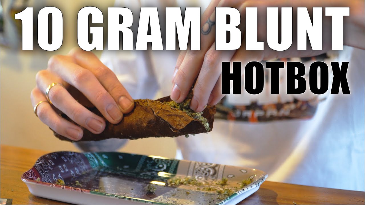 WE ROLLED A 10 GRAM BLUNT OF EXOTIC WEED..THEN HOTBOXED IT (+Q&A)