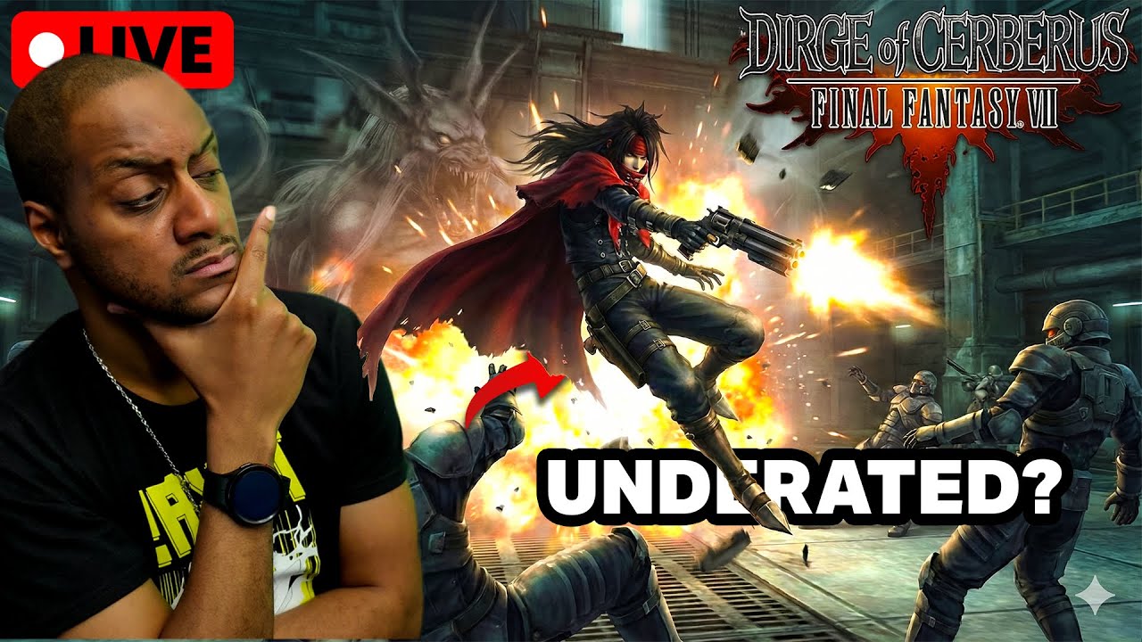 The FF7 Game everyone skipped! But Is it GOOD? | Dirge of Cerberus Blind!
