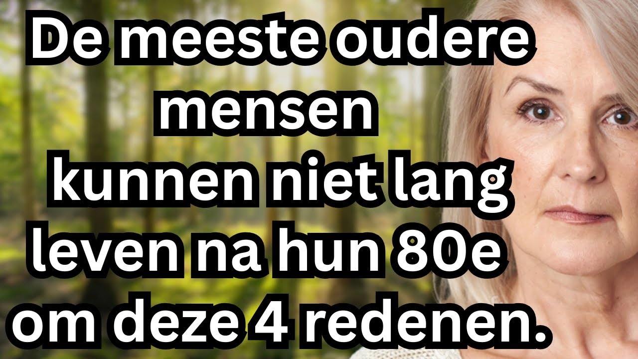 Waarom De Meeste Ouderen Niet Ouder Dan 80 Worden &ndash; 4 Verborgen Gezondheidsredenen