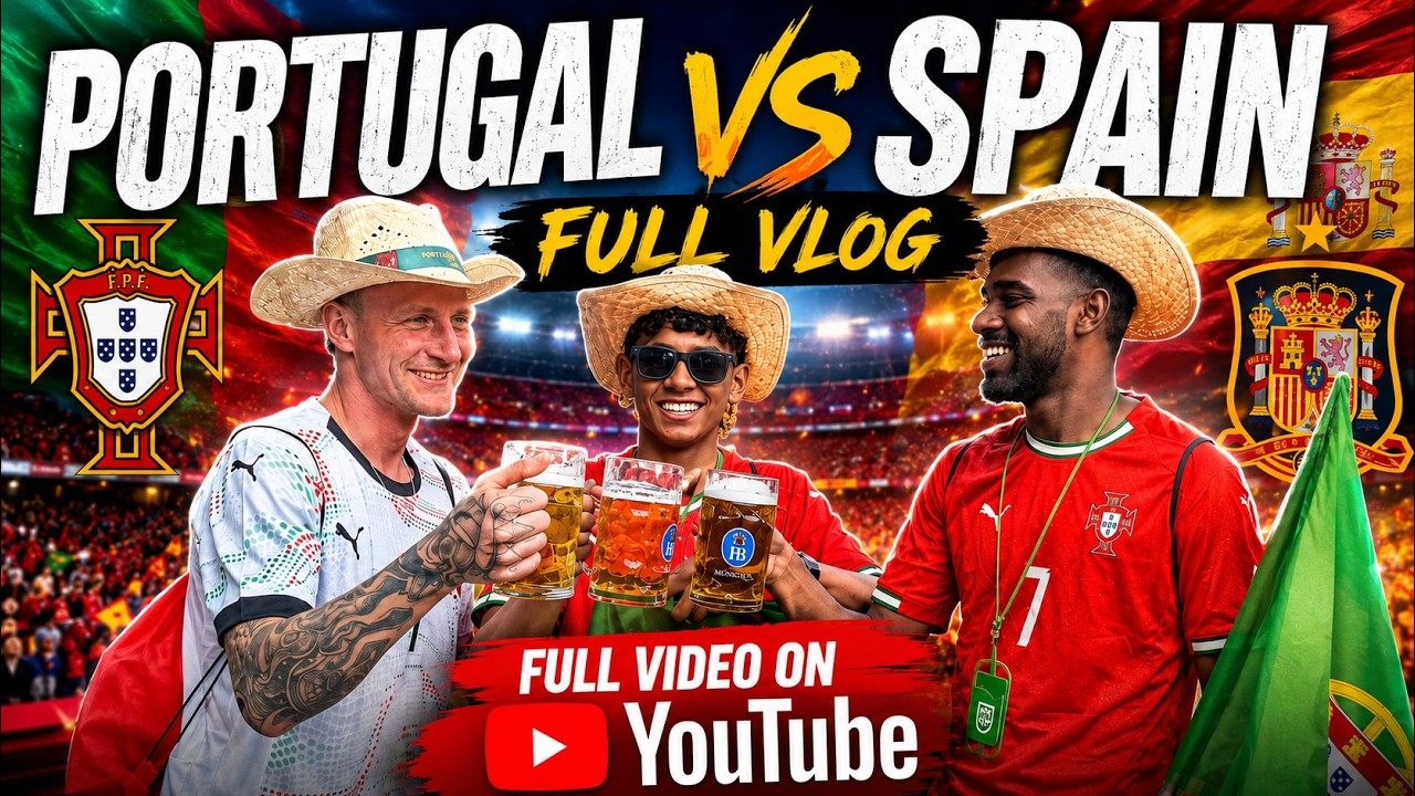 Portugal 🇵🇹 vs Spain 🇪🇸 | Matchday Experience & Stadium Vlog