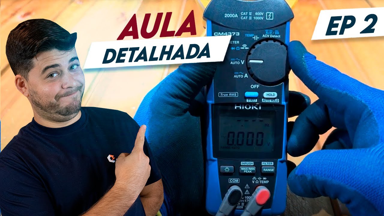 EL&Eacute;TRICA PARA INICIANTE: Como usar o mult&iacute;metro? Guia completo passo a passo. EP2🤔🤩