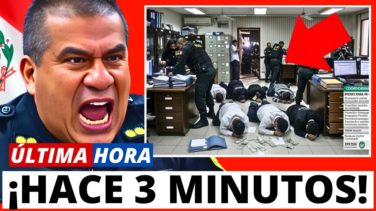 💥¡LOS SACABAN EN TIEMPO RÉCORD! PNP REVIENTA RED QUE “ARREGLABA” LIBERTADES PARA CRIMINALES