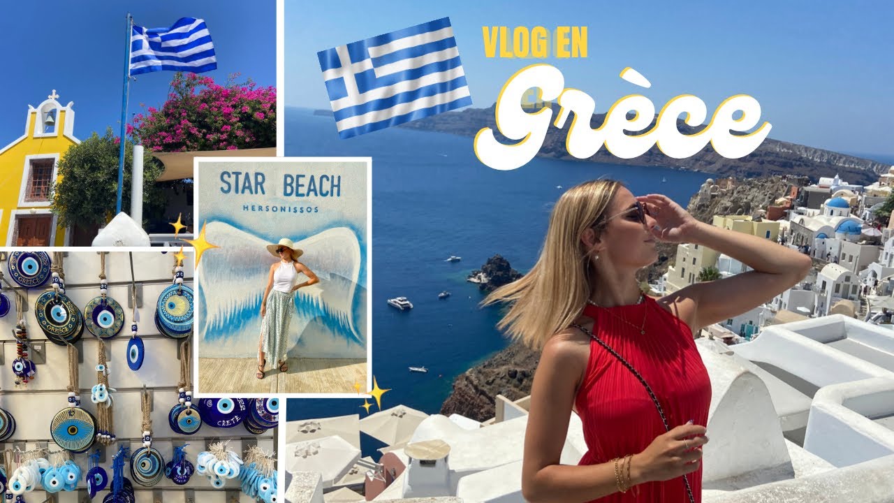 VLOG GRÈCE/ CRÈTE : PLONGÉE, BATEAU, SANTORIN, SNORKELING