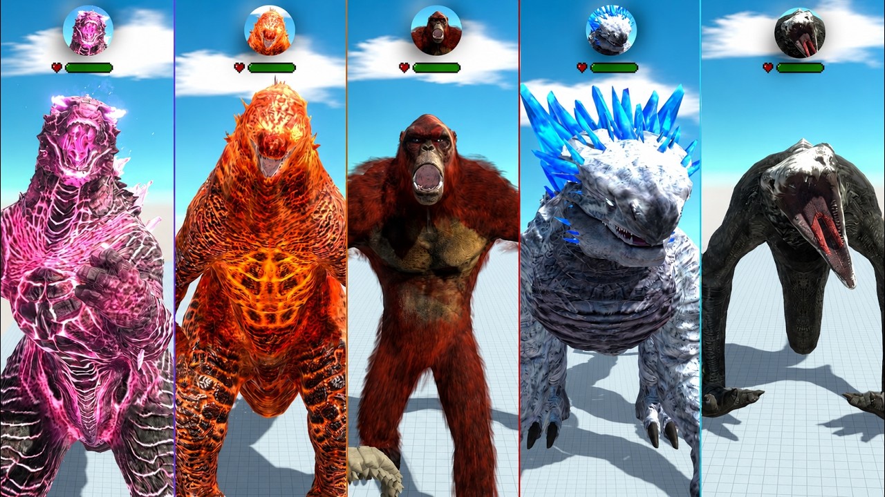 Who Will Win The Legendary Kaiju Tournament? - Animal Revolt Battle Simulator