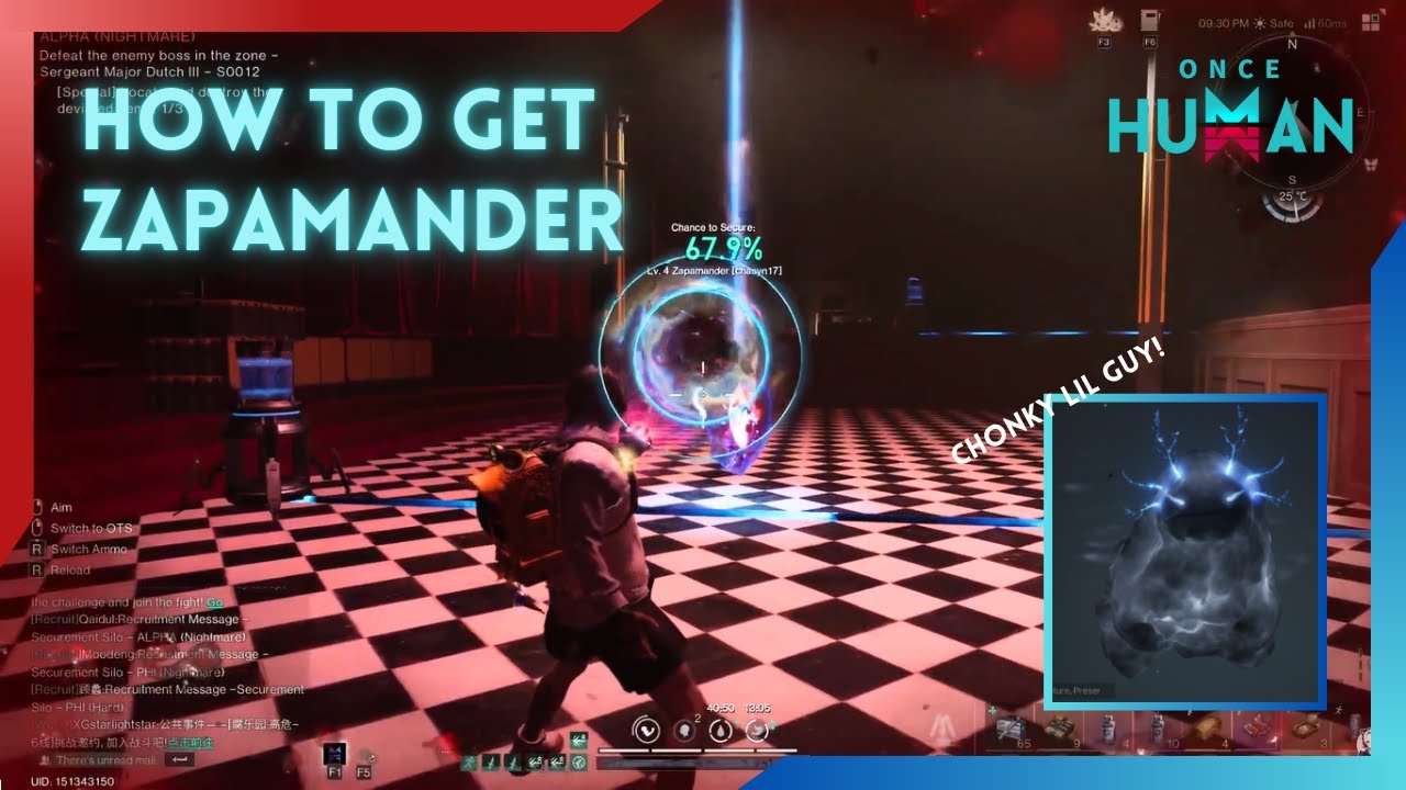 HOW TO GET ZAPAMANDER - NEW SHOCK DEVIATION | ONCE HUMAN GAMEPLAY