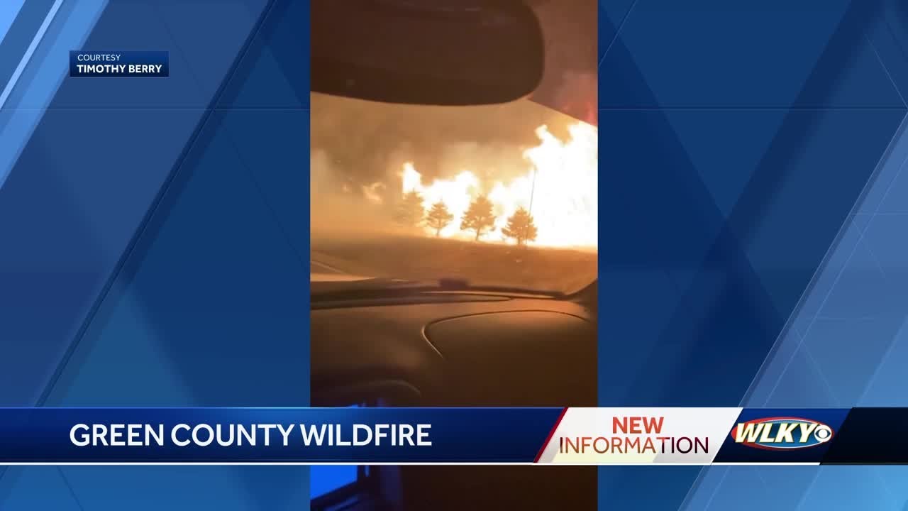 Wildfires burn across 23 acres in Kentucky