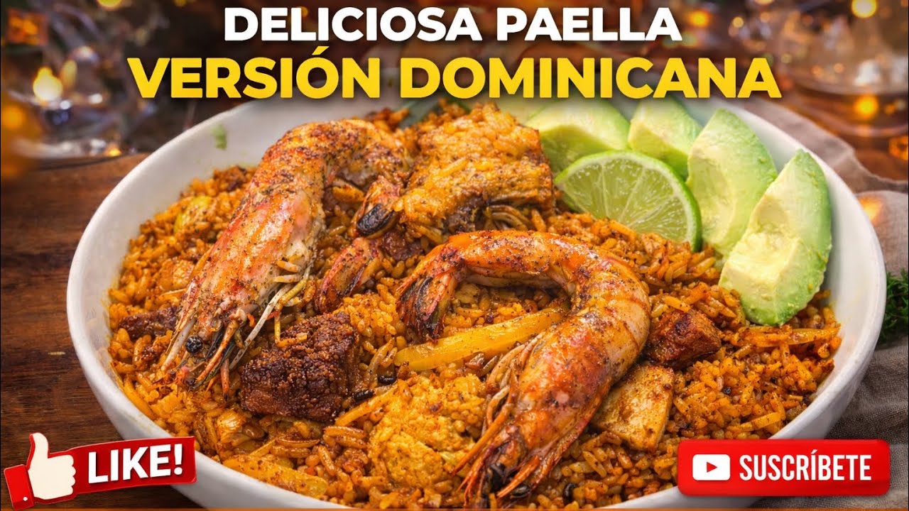 Paella Dominicana 🇩🇴Casera 😍🔥 Fácil, Sabrosa y Bien Criolla