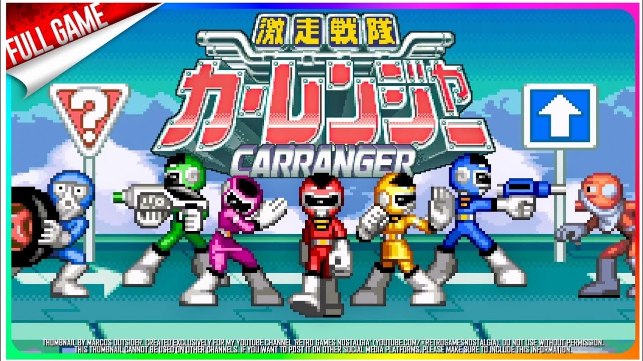 Gekisou Sentai Carranger Gameplay