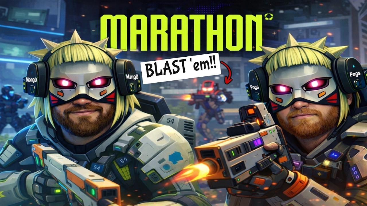 This Is NOT Halo… | Marathon First Run with my brother @Pogalman