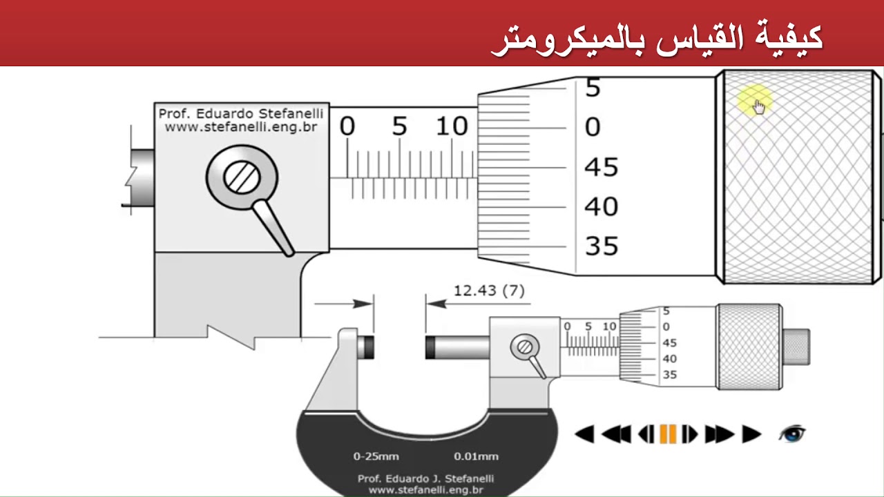 Lecture 10 | Metrology 3 | Micrometer أساسيات تكنولوجيا الإنتاج  || القياس باستخدام الميكرومتر