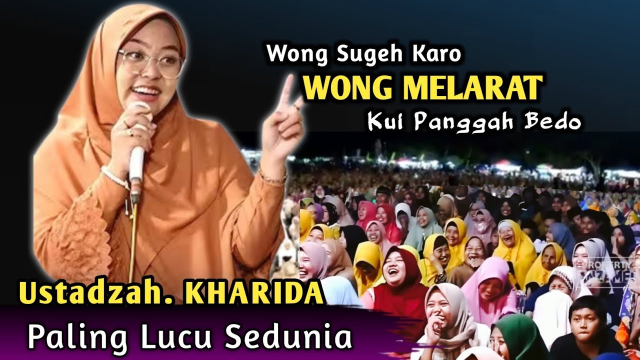 🔴 USTADZAH. KHARIDA YOGI NOUMARA ABRORI TERBARU | SUGEH DUNYO | PENGAJIAN LUCU 2026