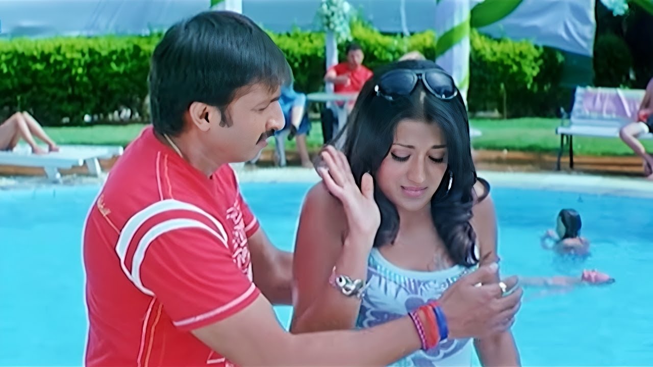 मेरे प्यार से बच नहीं पाओगी, प्यार मुझसे ही होगा - Gopichand, Trisha Krishnan - Phir Ek Most Wanted