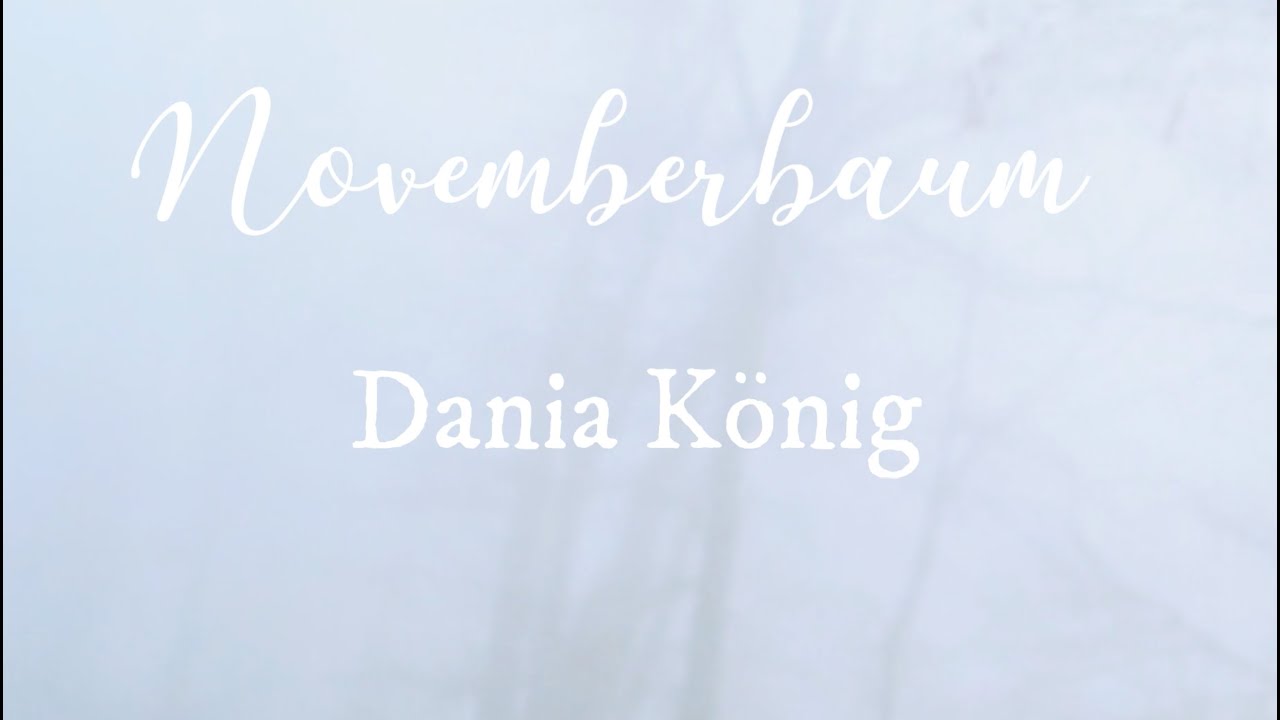 Novemberbaum (Lyrikvideo)