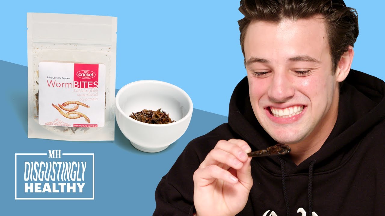 Cameron Dallas Will Eat Literally Anything | Disgustingly Healthy | Men's Health