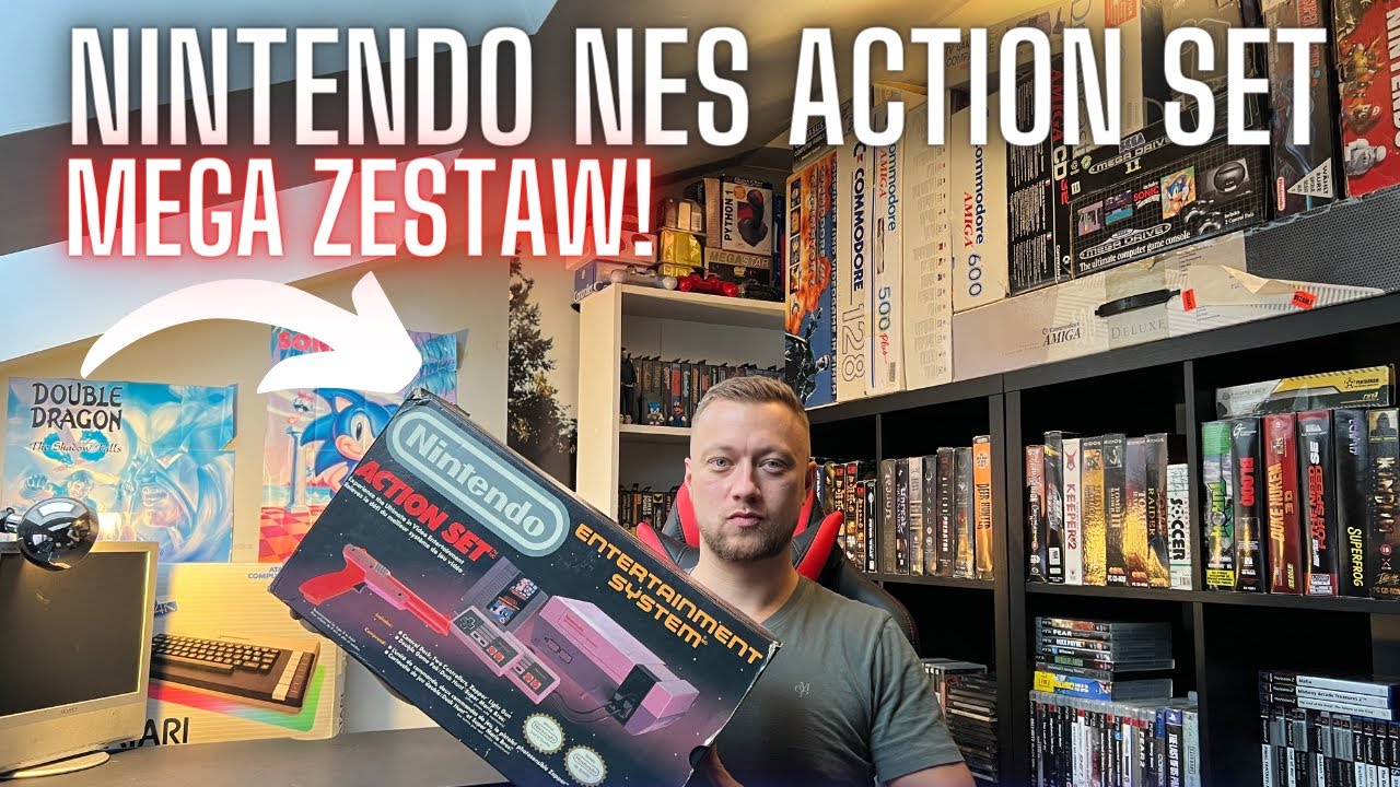 Prezentacja mega zestawu Nintendo NES ACTION SET i DUCK HUNT!