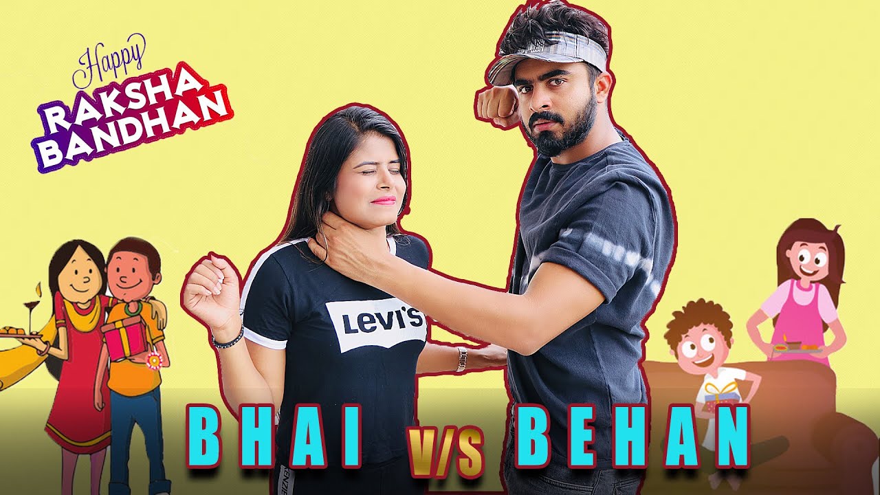 Bhai Behan ka Pyaar | Bhai vs Behan || Half Engineer