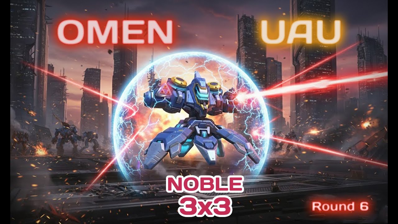 Mech Arena [OMEN] Vs. [UAU]. GAME FORMAT :  3V3 Deathmatch. Round 6