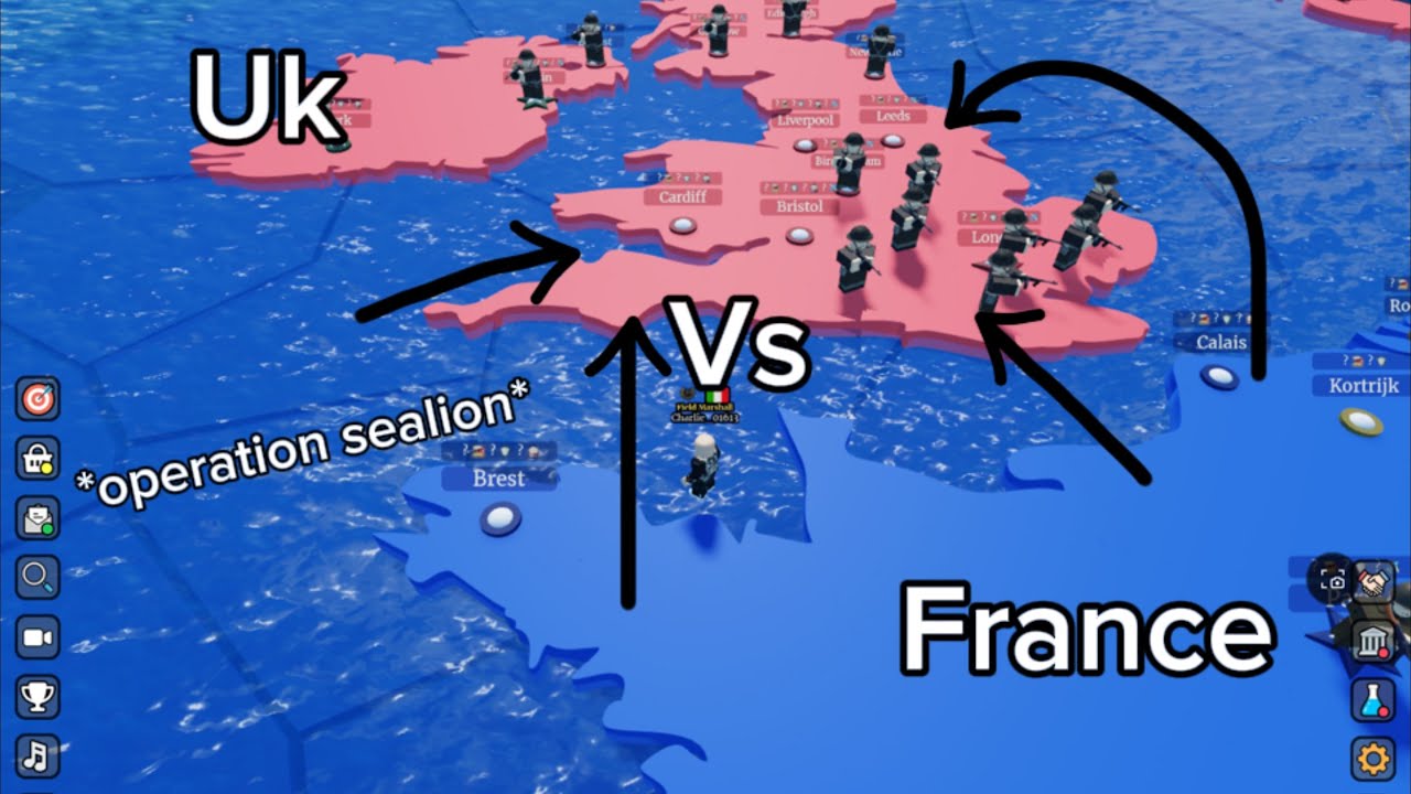 Uk vs France ceww2
