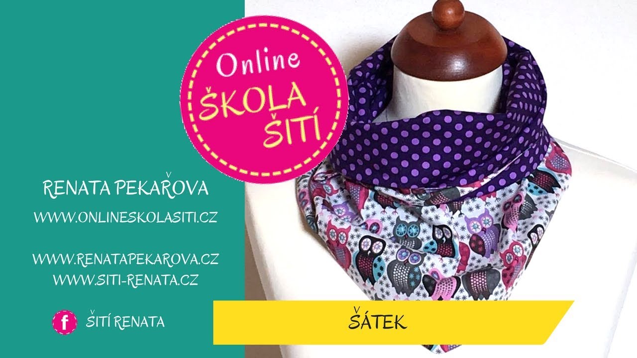 [VIDEO NÁVOD] Šátek