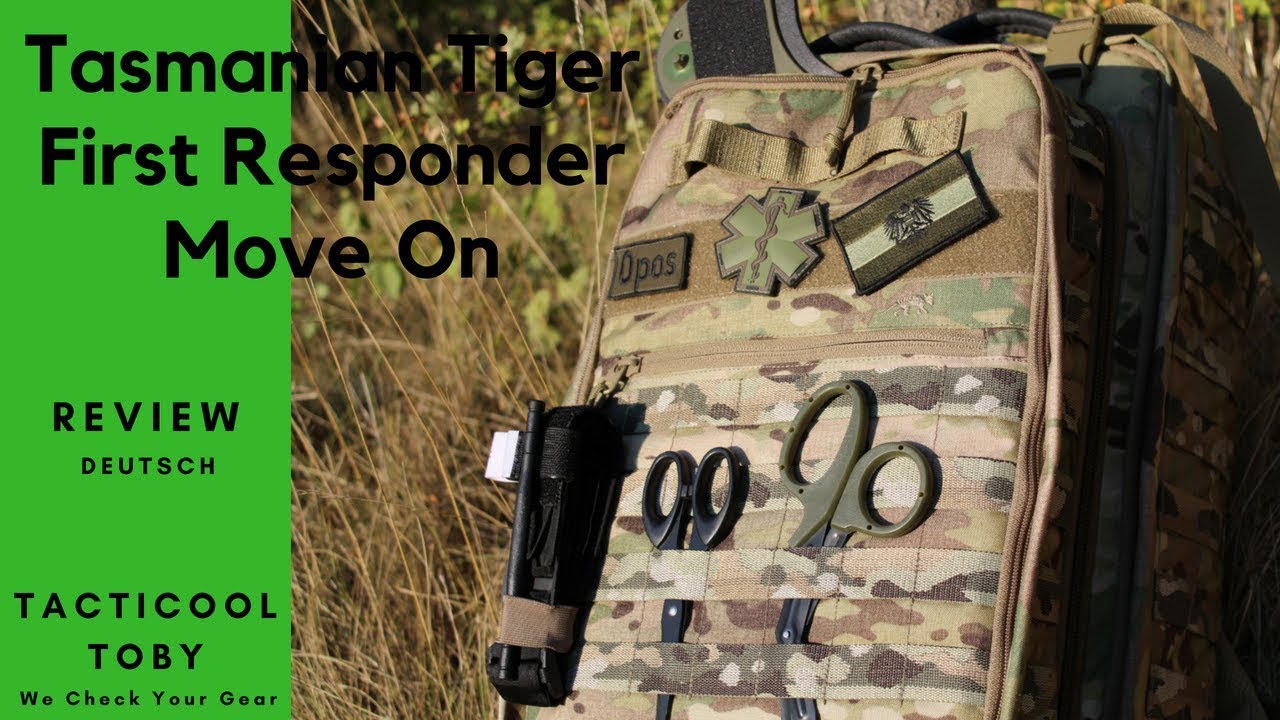 TASMANIAN TIGER - TT First Responder Move On/ Test/ Review Deutsch/ kann der was?