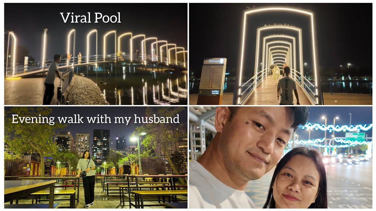 Evening Walk// Viral Bridge Abu Dhabi// @Deepikashengden 