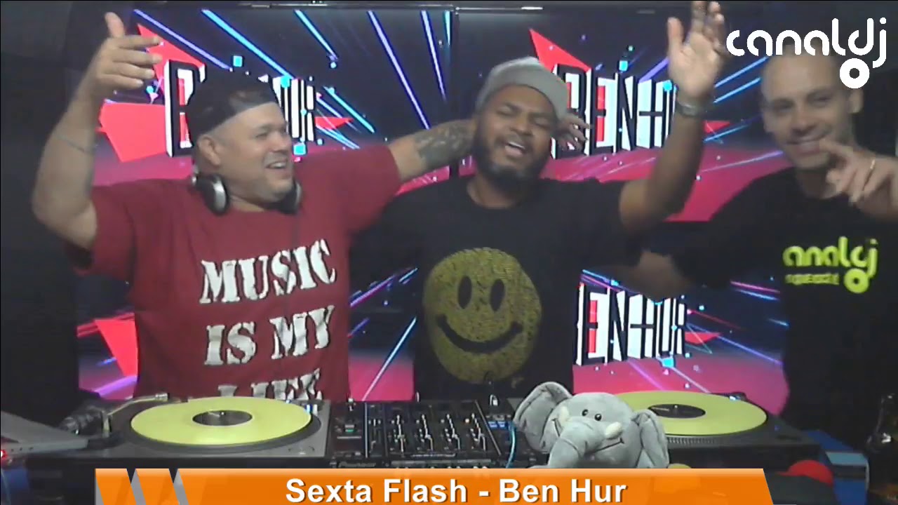 DJ Ben Hur - Eurodance - Programa Sexta Flash - 19.04.2019