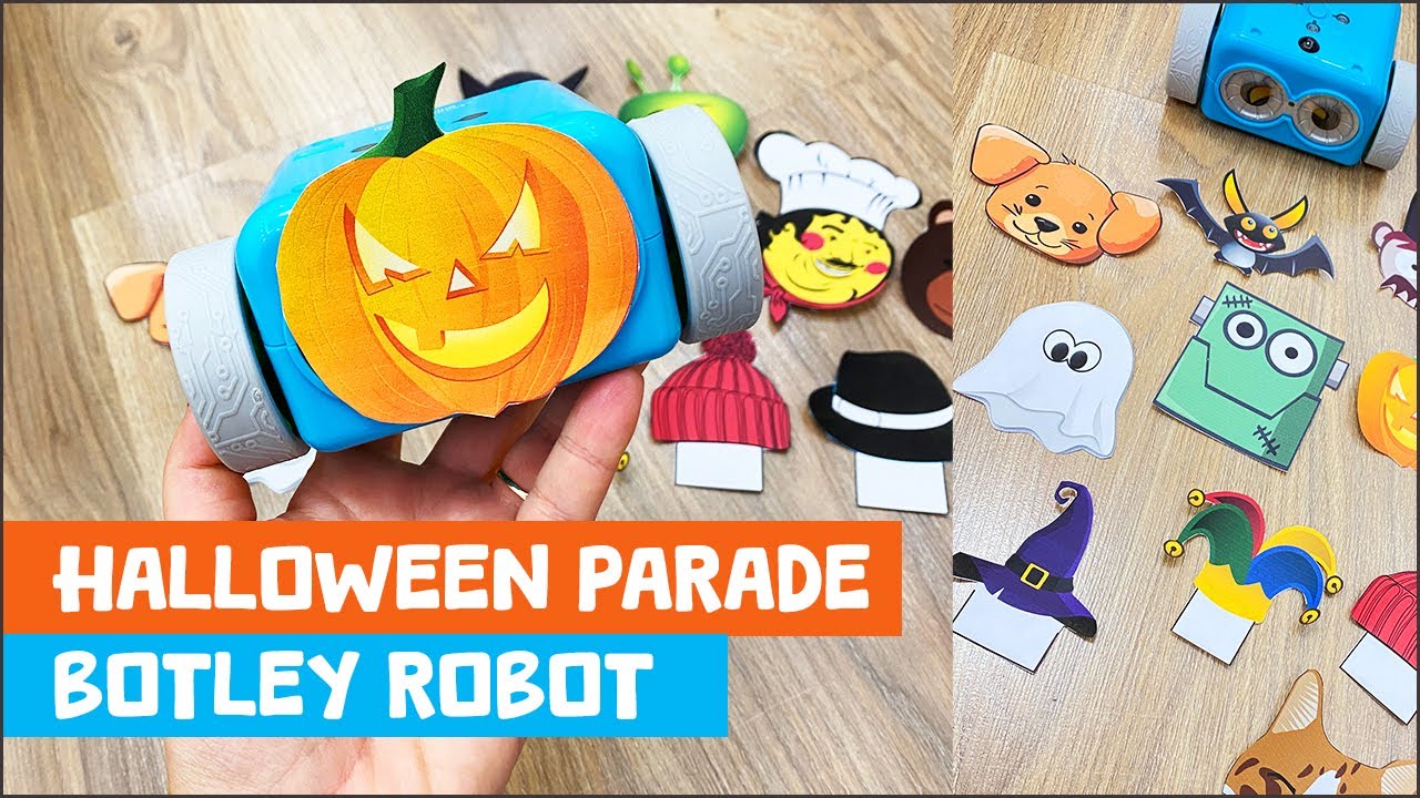 Botley Halloween fashion show & parade | Unplugged STEM activity | Holiday Masks and hats