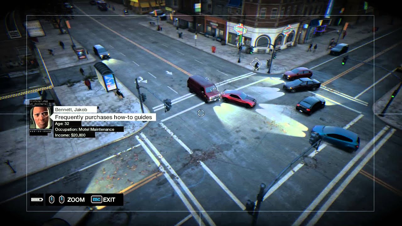 Watch Dogs - Traffic light accident