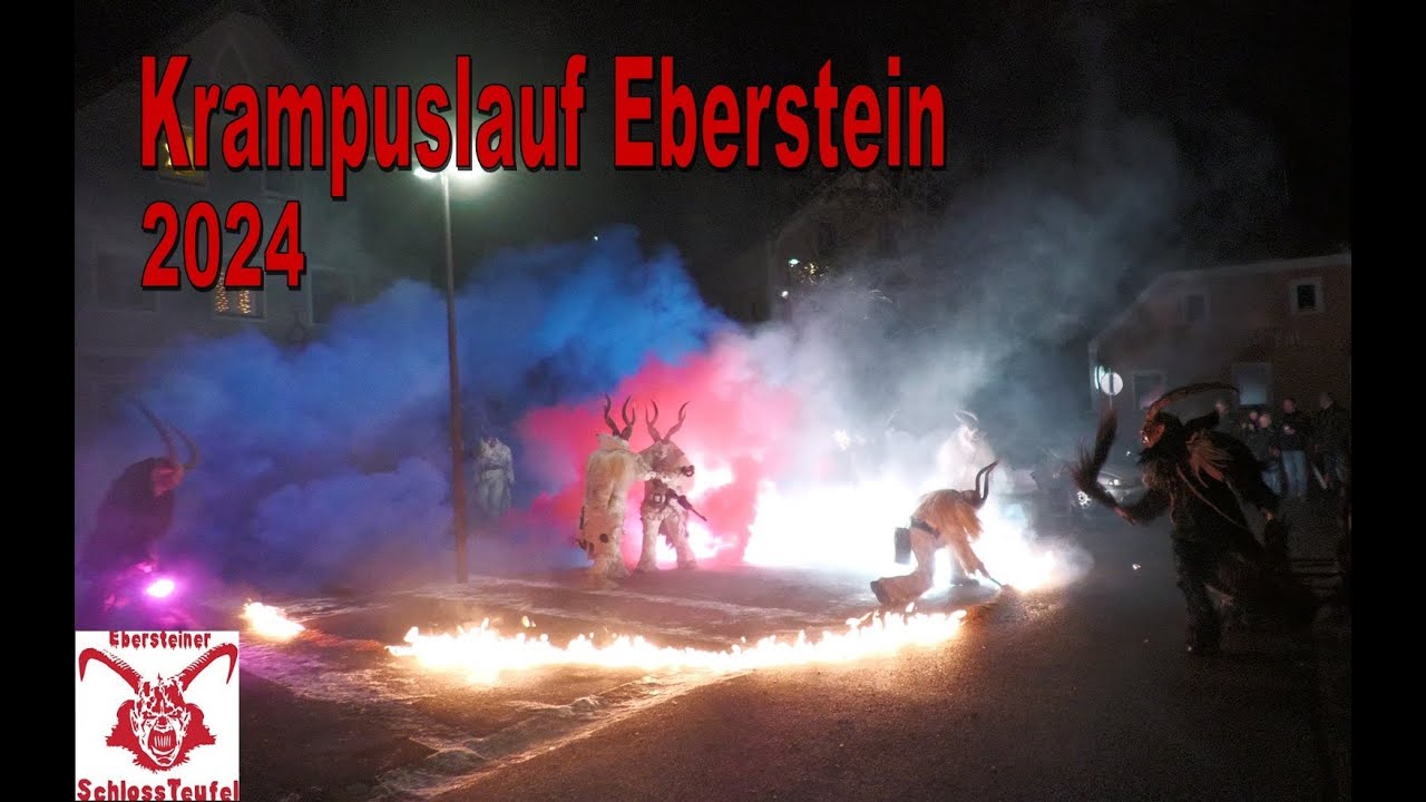 Krampuslauf Eberstein 2024 Ebersteiner Schloss Teufel