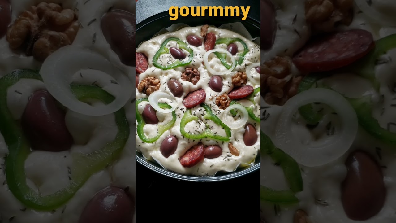 FOCACCIA à l'aide de monsieur cuisine connect فوكاتشا