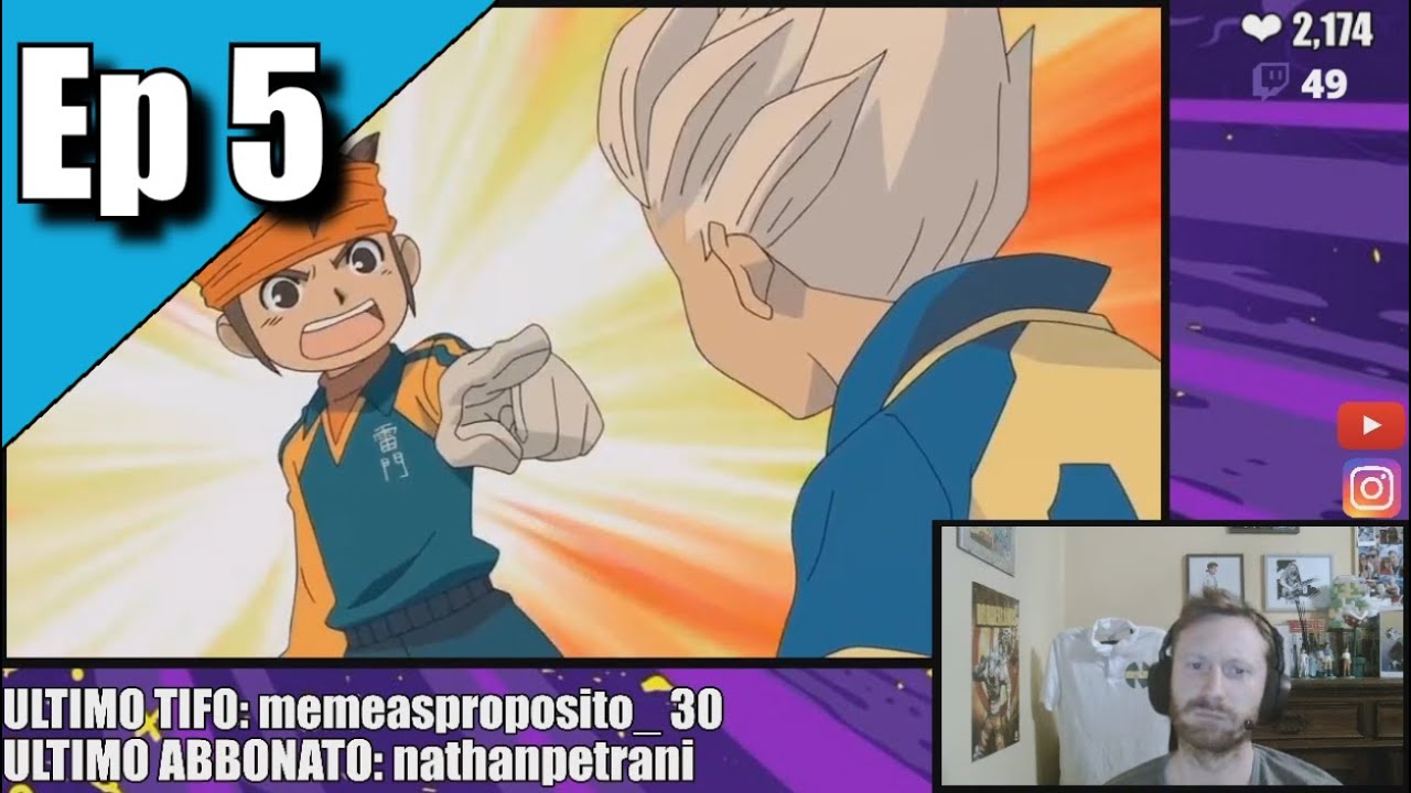 🔴 INAZUMA ELEVEN ⚽️ Live Reaction - ep 5 